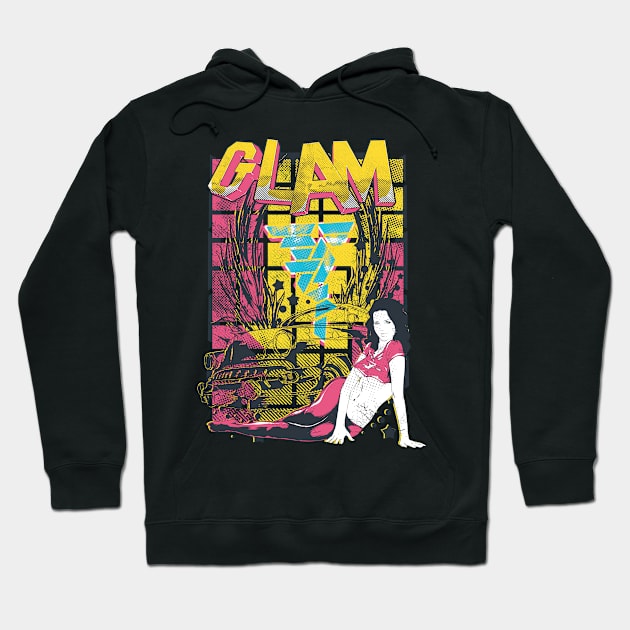 Glam! Hoodie by Yeeei